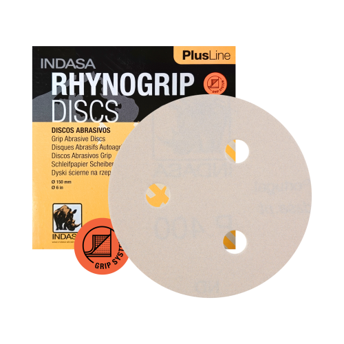 Krążki Ścierne Rzep Rhynogrip INDASA Plus Line 75 mm 3H P240