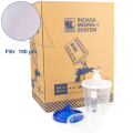 INDASA Zestaw Kubków i Filtrów Lakierniczych MIXING SYSTEM 190 μm 800 ml