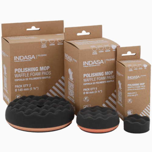 INDASA Pad Polerski Miękki Gąbka Polerska Waflowana 145 mm