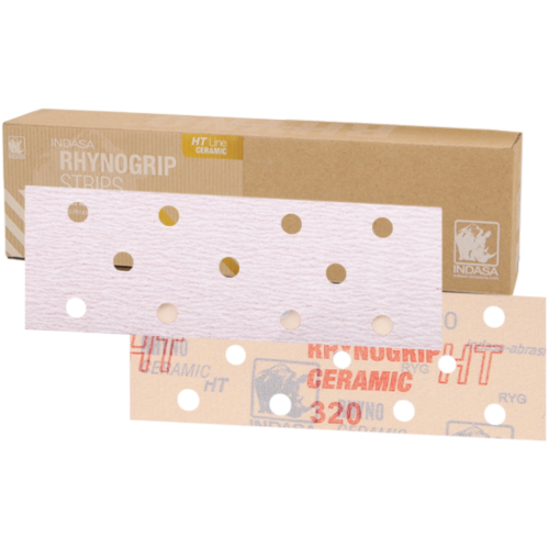 INDASA Rhynogrip HT Line CERAMIC Paski Ścierne na Rzep 70 x 198 mm 11H P120