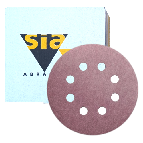 SIA 1950 siaspeed Krążki Ścierne na Rzep 125 mm 8H P320