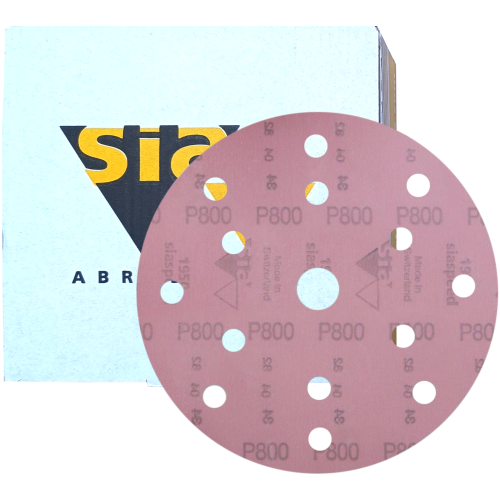 SIA 1950 siaspeed Krążki Ścierne na Rzep 150 mm 15H P1200
