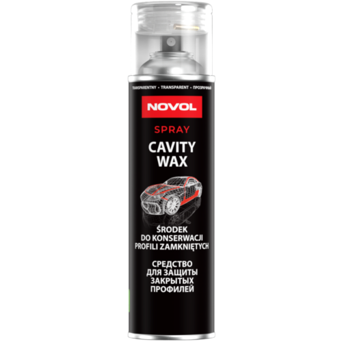 NOVOL Cavity Wax Konserwacja Profili Zamkniętych Transparent Spray 500 ml