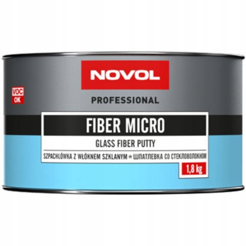 NOVOL Fiber Micro Szpachlówka z Mikrowłóknem 1,8 kg