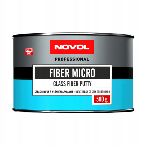 NOVOL Fiber Micro Szpachlówka z Mikrowłóknem 500 g