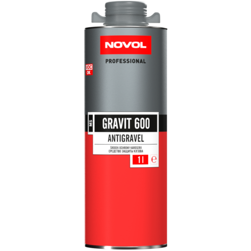 NOVOL Gravit 600 Baranek Ochrona Karoserii Szary 1L