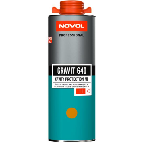 NOVOL Gravit 640 Wosk Środek do Konserwacji Profili Zamkniętych 1L