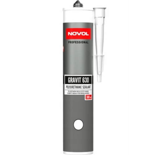 NOVOL Gravit 630 Masa Poliuretanowa Klejąco - Uszczelniająca Biała 310 ml