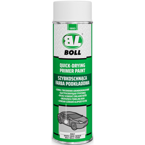 BOLL Farba Podkładowa Szybkoschnąca Biała 500 ml