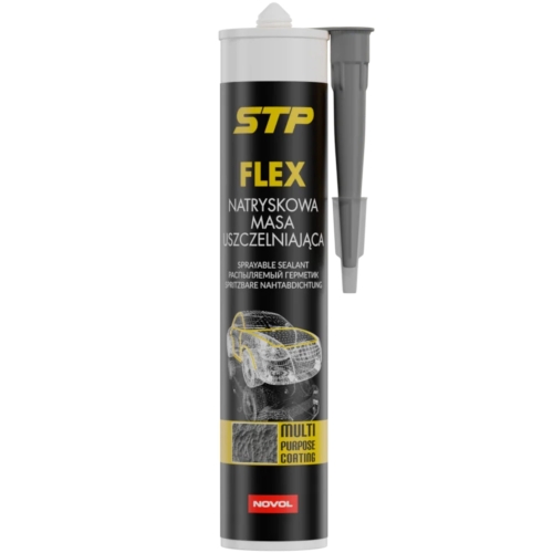 NOVOL Stp Flex Hybrydowa Natryskowa Masa Uszczelniająca Szara 290 ml