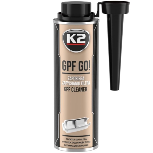 K2 GPF GO! Dodatek do Paliwa Zapobiega Zapychaniu Filtra 250 ml
