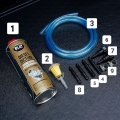K2 DIESEL DICTUM Zestaw do Czyszczenia Wtryskiwaczy 500 ml SET