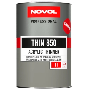 NOVOL THIN 850 Rozcieńczalnik Standard Akryl 1L