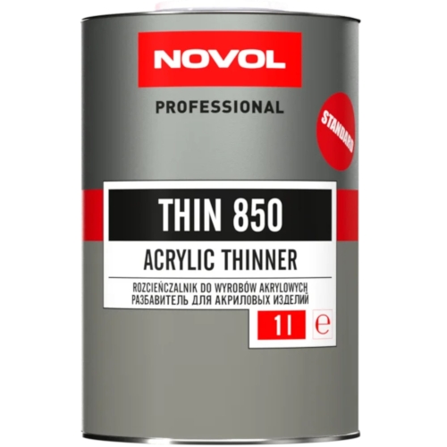 NOVOL THIN 850 Rozcieńczalnik Standard Akryl 1L