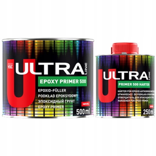 NOVOL Ultra PRIMER 500 Podkład Epoksydowy Antykorozyjny 750 ml
