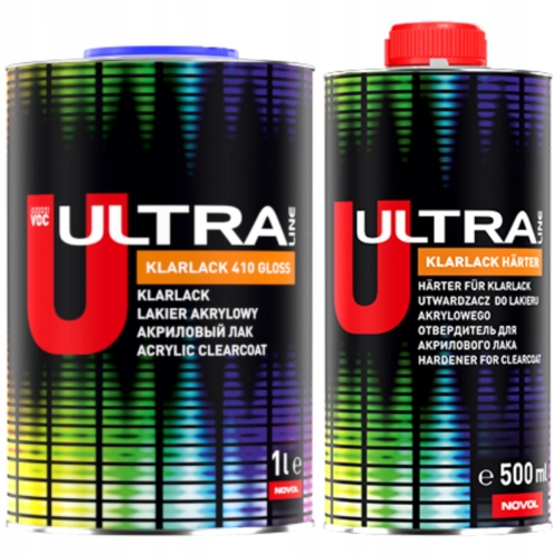 NOVOL ULTRA Klarlack 410 Lakier Akrylowy Wysoki Połysk 1,5L