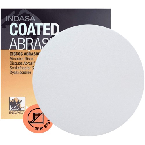 Krążki Ścierne do Żyrafy INDASA Rhynogrip White Line 225 mm Pełne P150