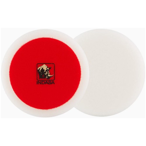 Gąbka Polerska Biała Twarda 150 mm INDASA Autogloss Mop White