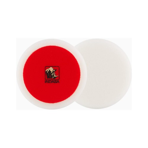 Gąbka Polerska Biała Twarda 80 mm INDASA Autogloss Mop White