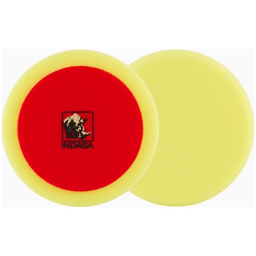 Gąbka Polerska Żółta Średnia 150 mm INDASA Autogloss Mop Yellow