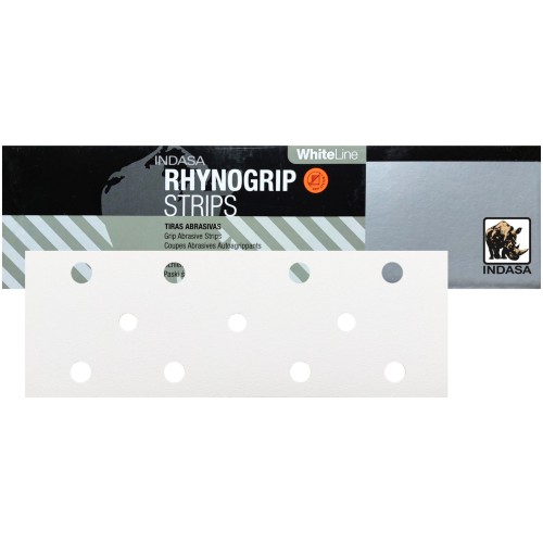 Paski Ścierne Rzep INDASA Rhynogrip White Line 70 x 198 mm 11H P180