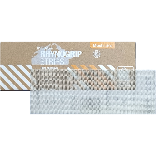 Siatki Ścierne Rzep Rhynogrip INDASA Mesh Line 70 x 198 mm P220
